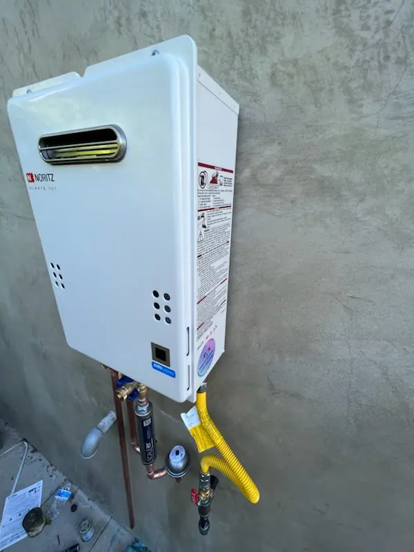 Tankless water heater installation for Country Place homes